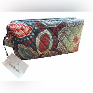 Vera Bradley Quilted Floral Medium Cosmetic Pouch Nomadic Floral